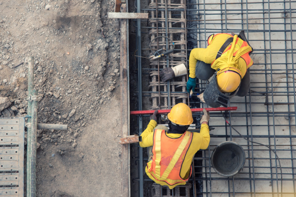 Construction output slows