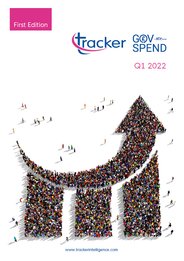 Tracker gov spend report Q1 2022 cover